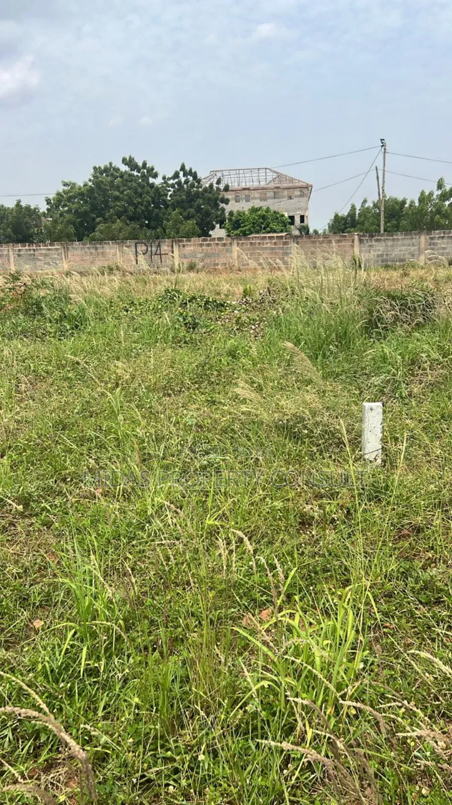 Half Plot for Sale at Afienya Hill Top