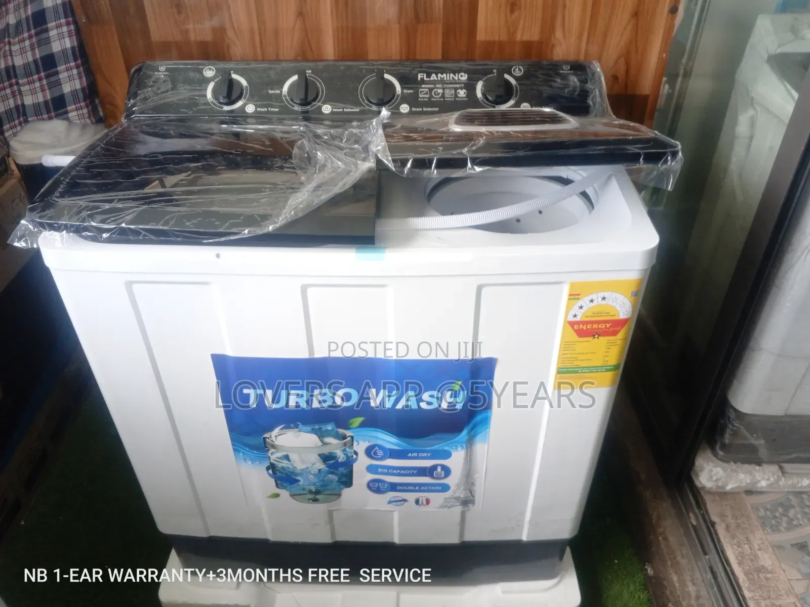 Flamino 12kg Washer ,Superior Wash for Bigger Loads.