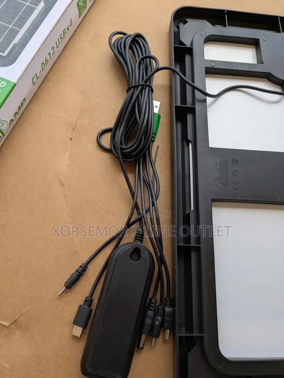 Solar Panel Cl-0612 Usbx4 12w 6v