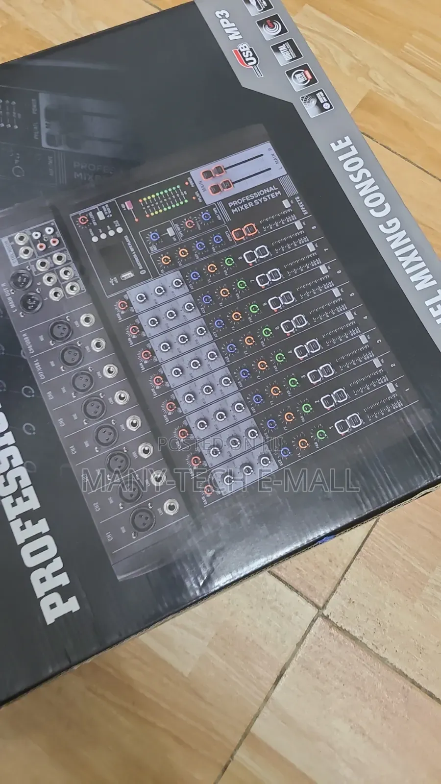 Professional Dj Mixer 8 Channel