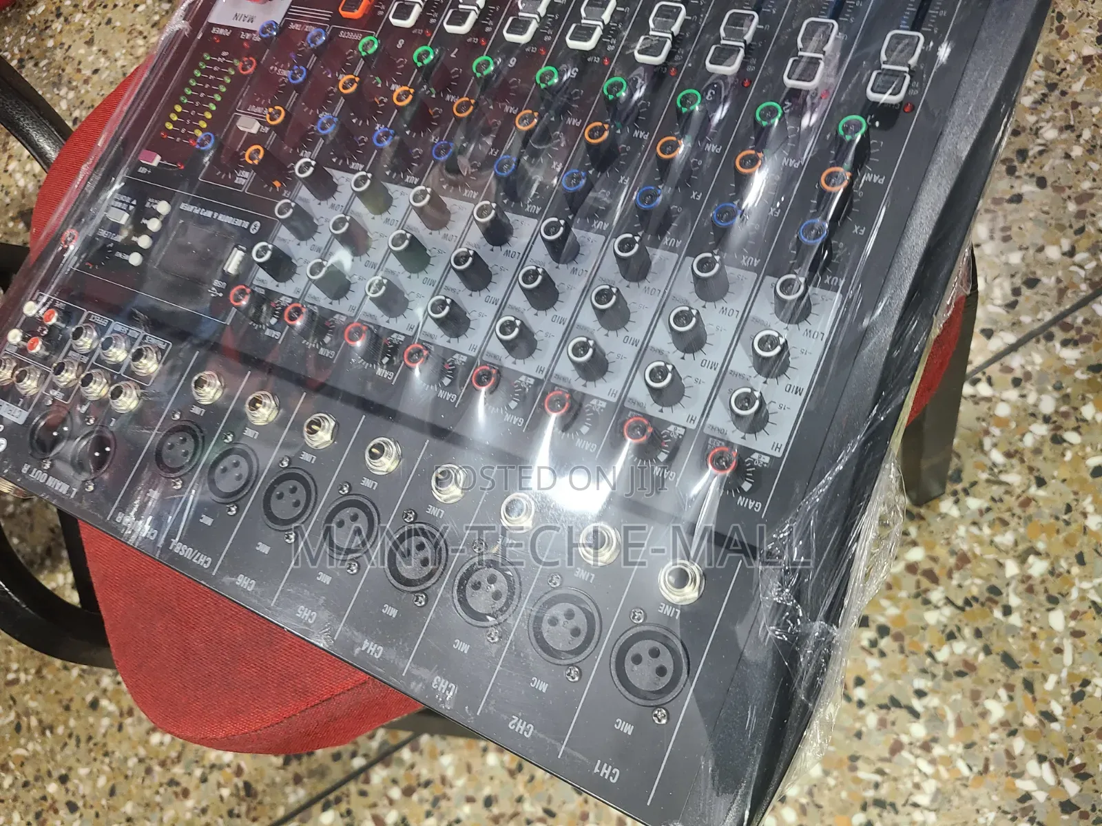 Professional Dj Mixer 8 Channel