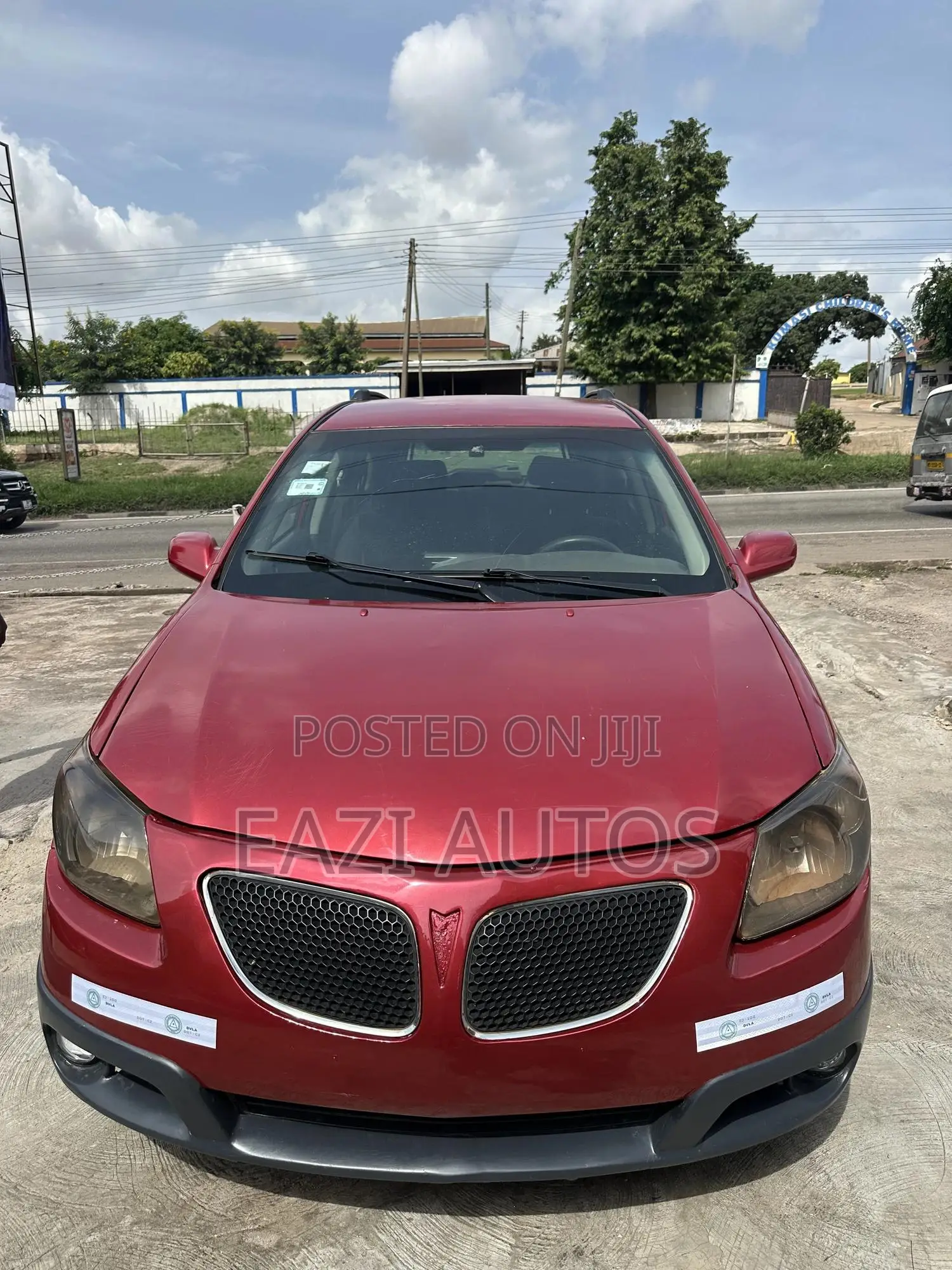 Pontiac Vibe 2007 Red