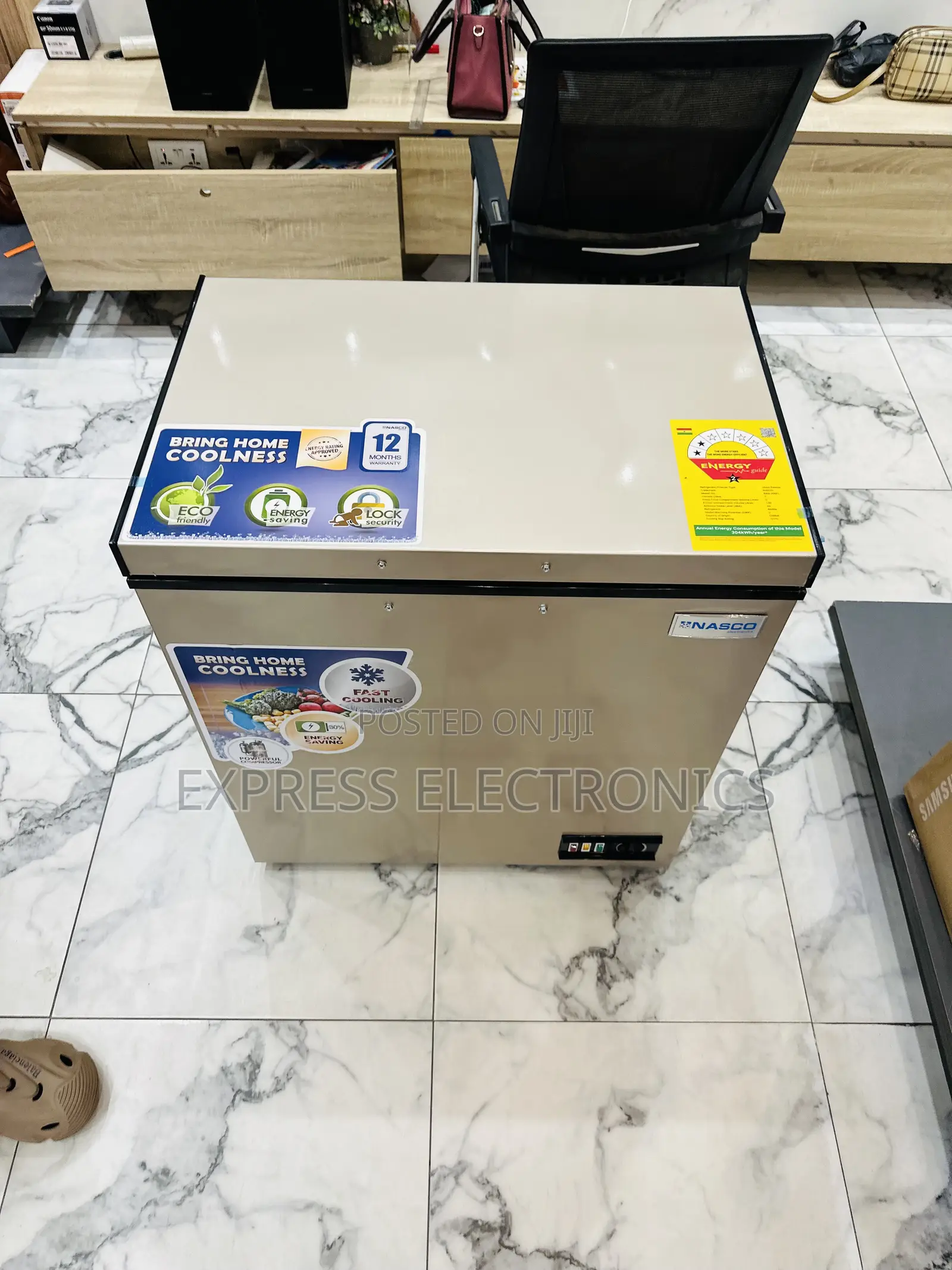 Shop for the New Gold Chest Freezer Single Door Nasco 200l