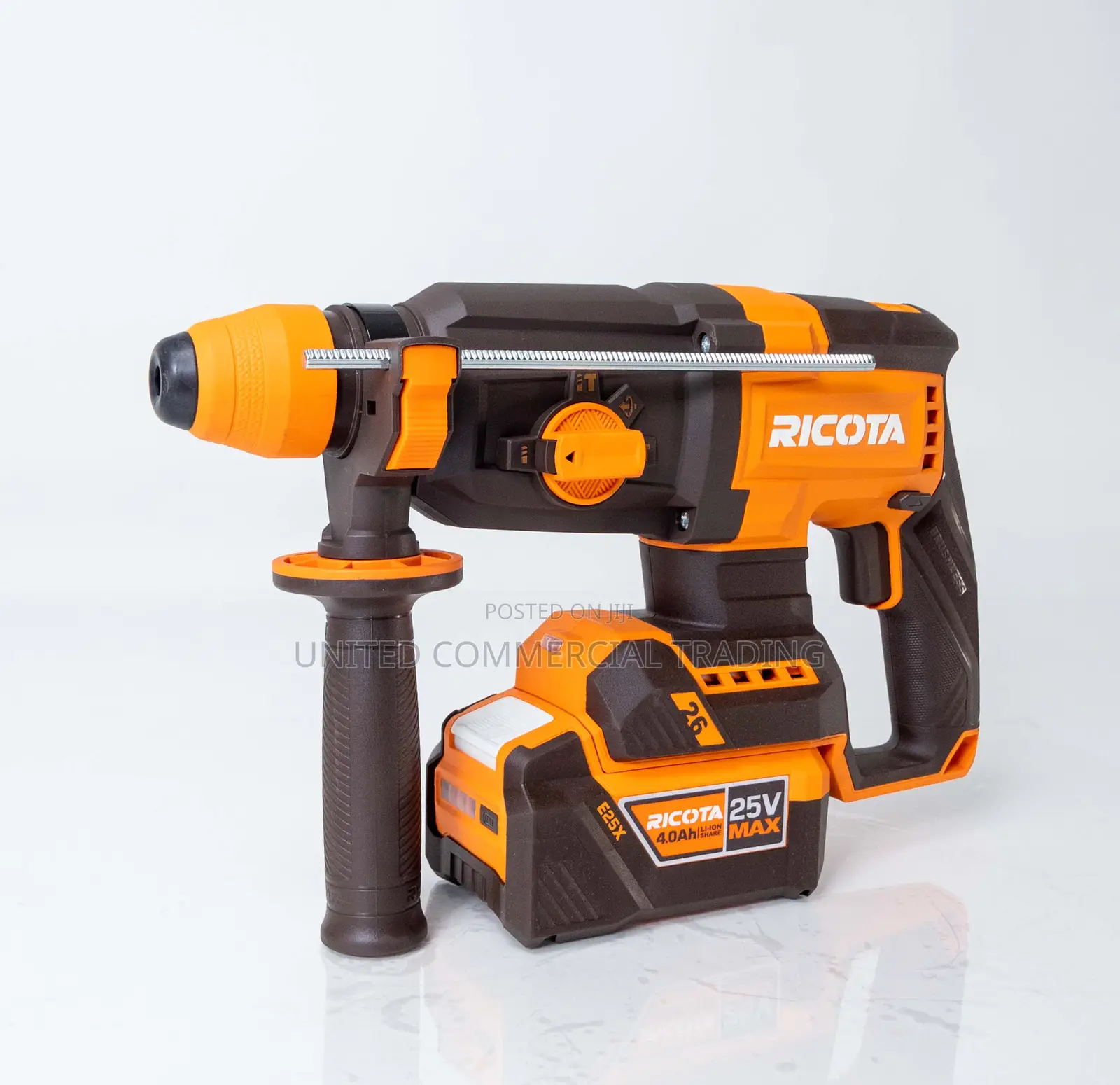 Ricota Cordless Rotary Hammer (25v 26mm)