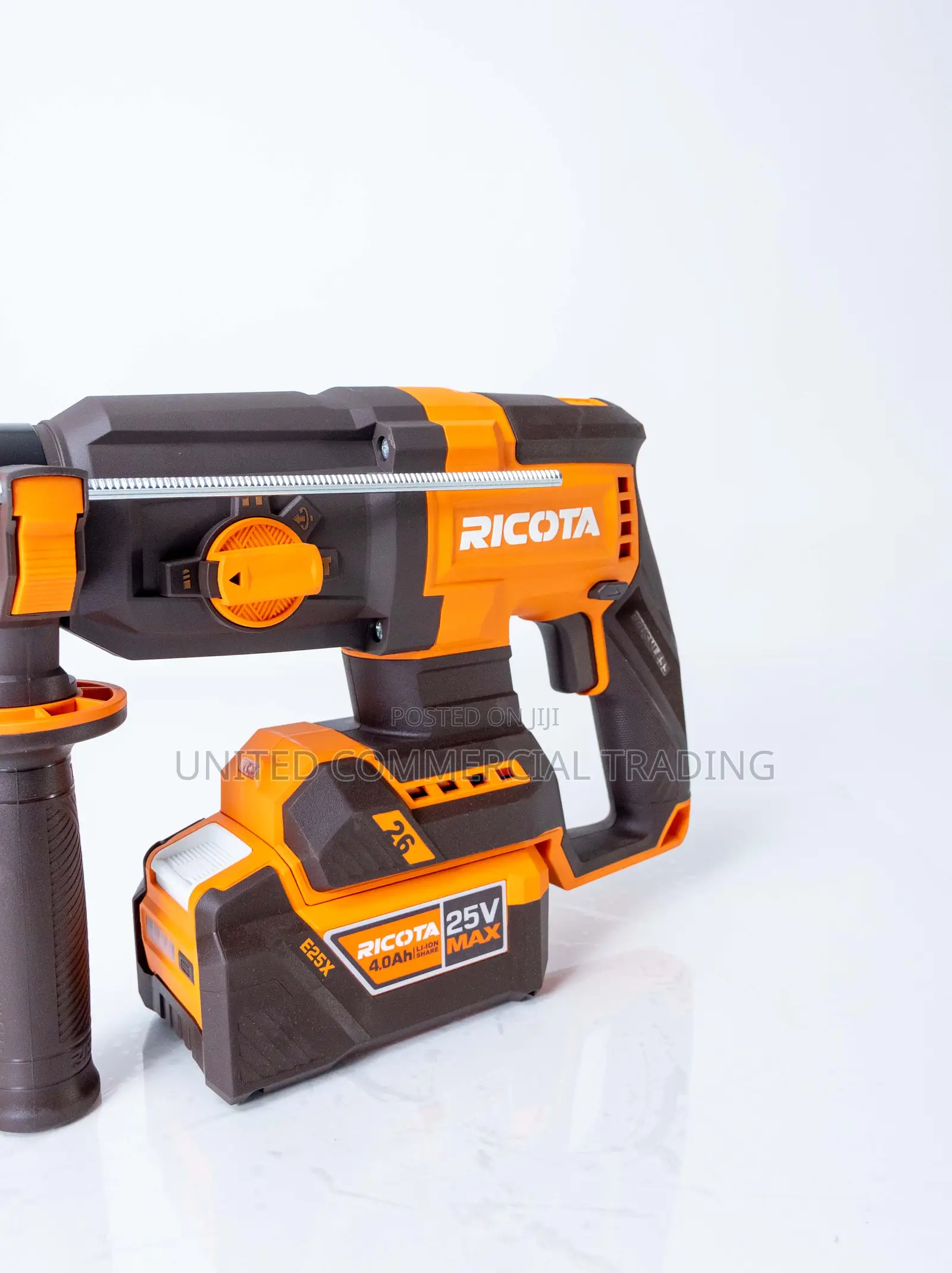 Ricota Cordless Rotary Hammer (25v 26mm)