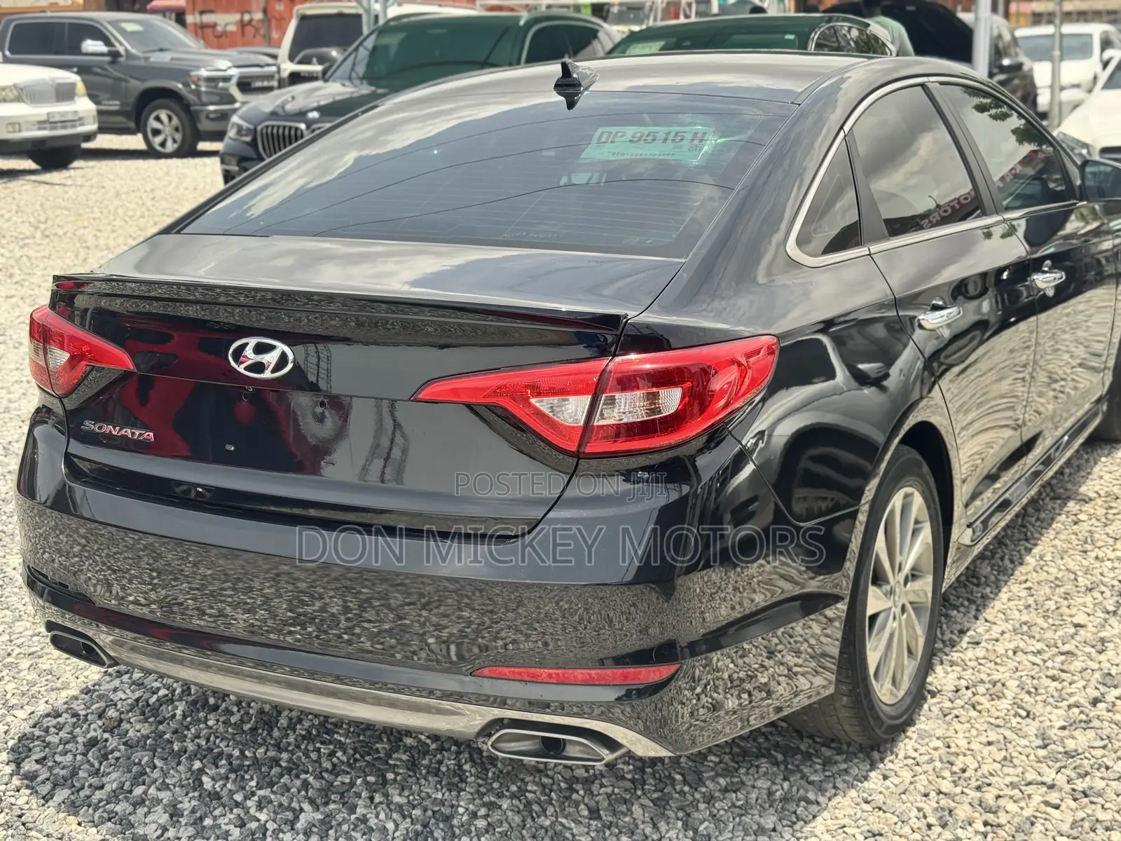 Hyundai Sonata Sport 2.0T Sedan FWD (2.0L 4cyl 6A) 2016 Black
