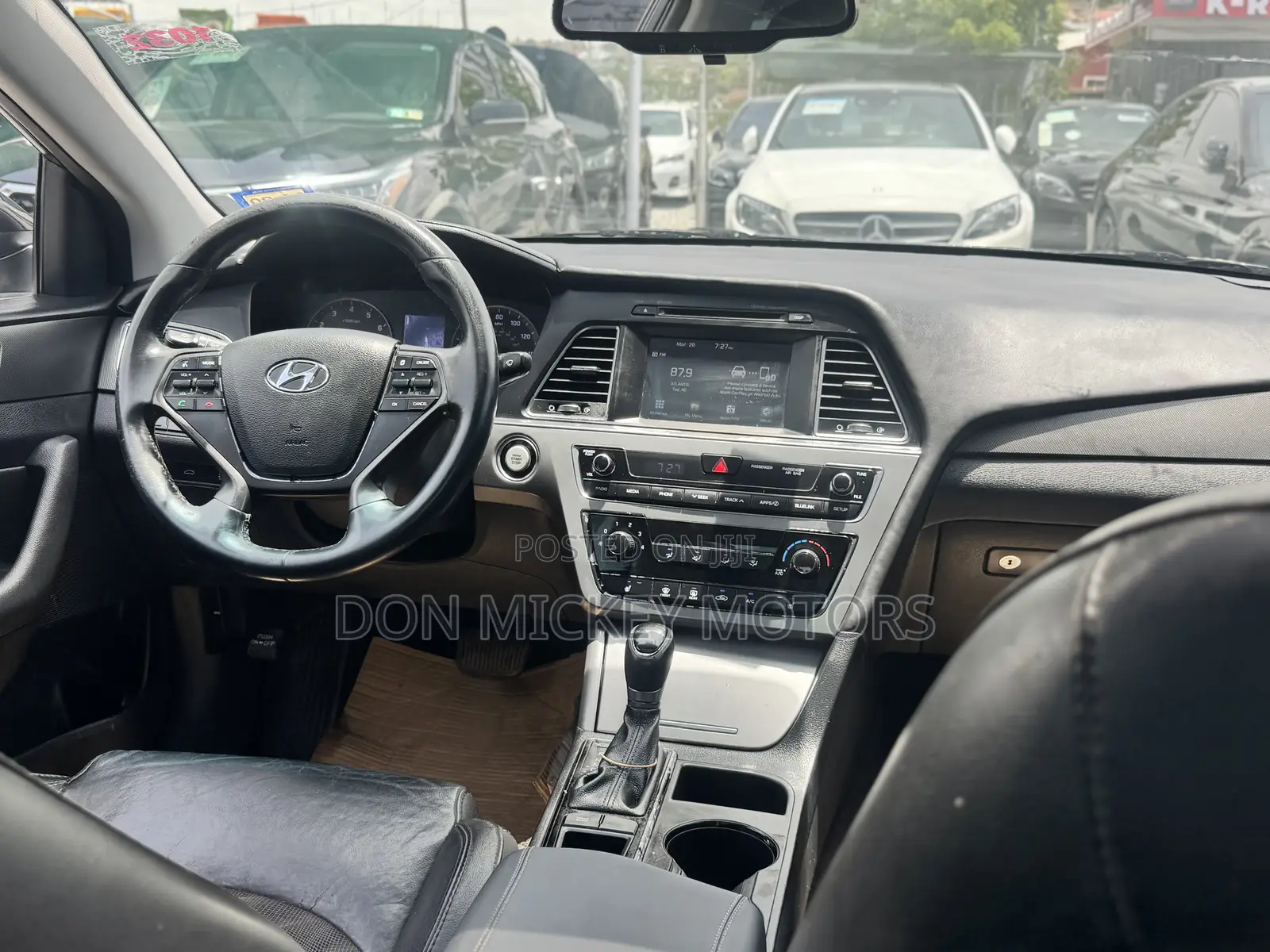 Hyundai Sonata Sport 2.0T Sedan FWD (2.0L 4cyl 6A) 2016 Black
