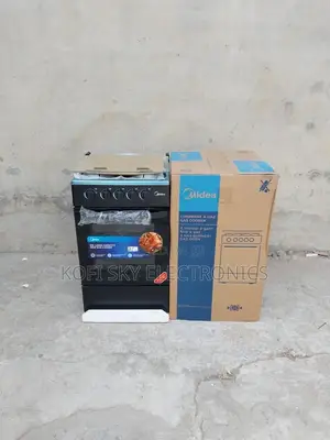 Affordable Midea 4burner Gas Cooker Oven and Grill Auto Ignition