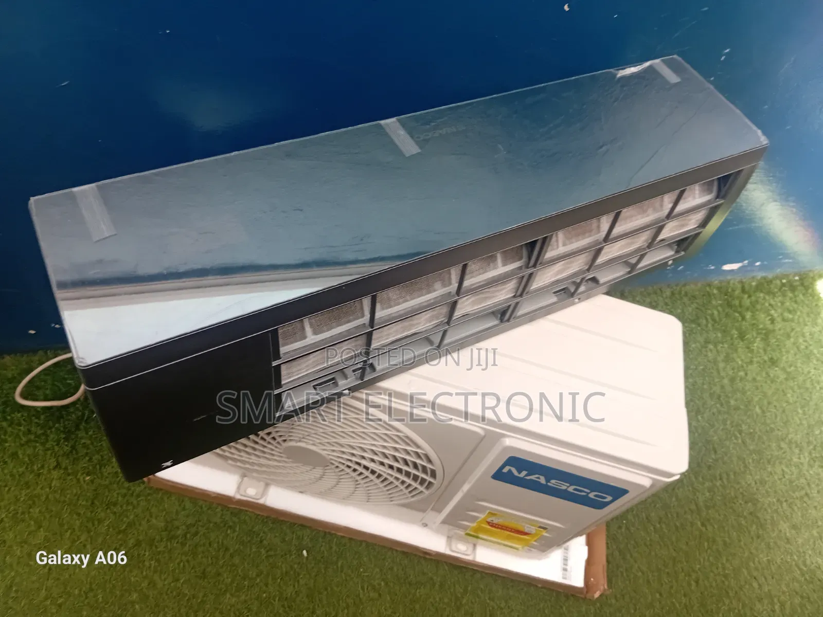 Nasco 1.5hp Mirror Air Conditioner Smart Cooling With Mirror Elegance