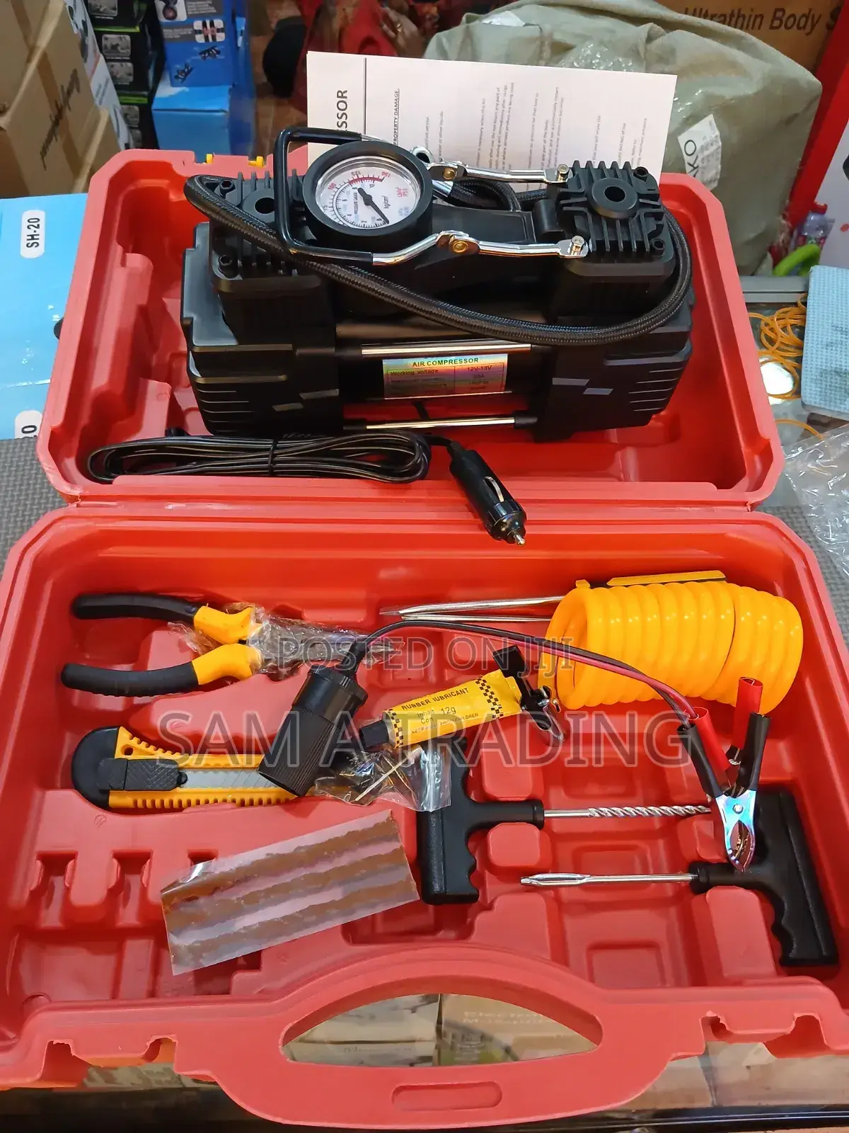 Air Pump With Screw Driver