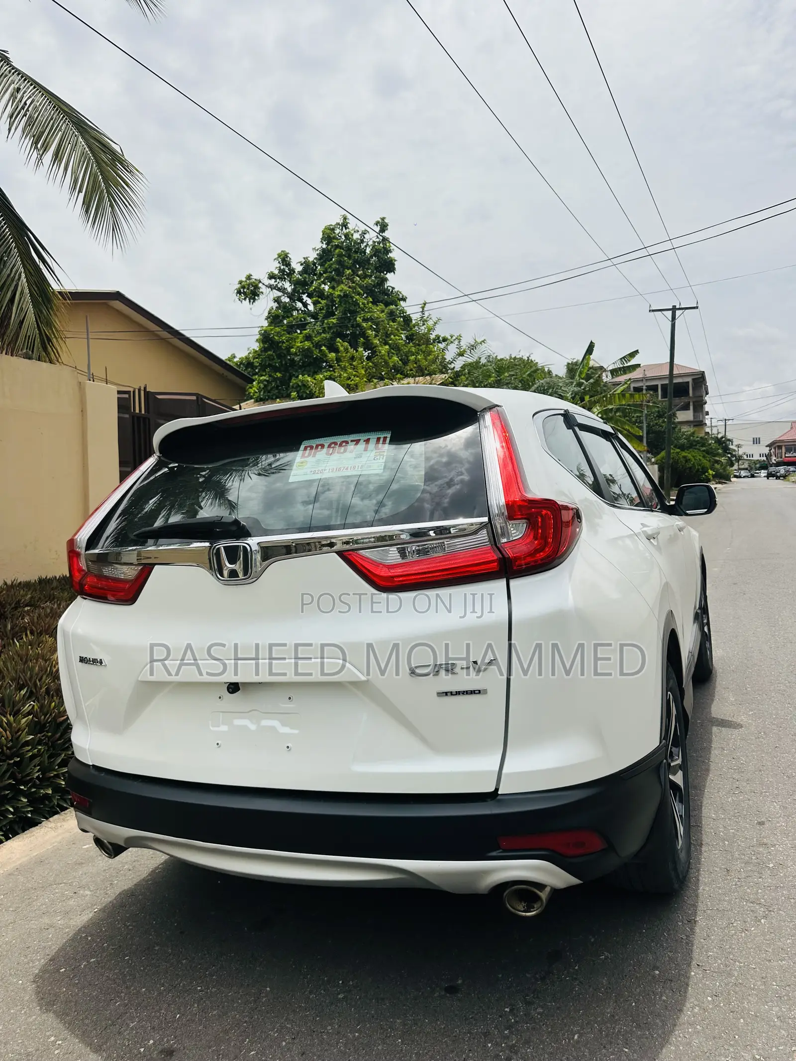 Honda CR-V EX-L AWD 2019 White