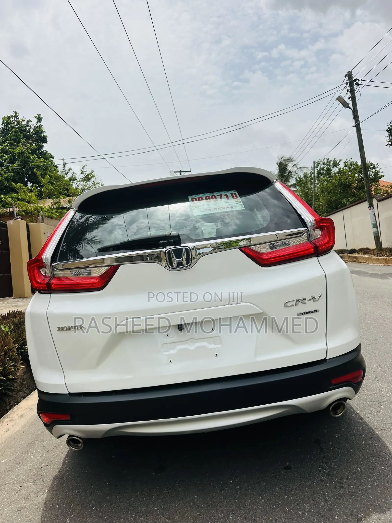 Honda CR-V EX-L AWD 2019 White