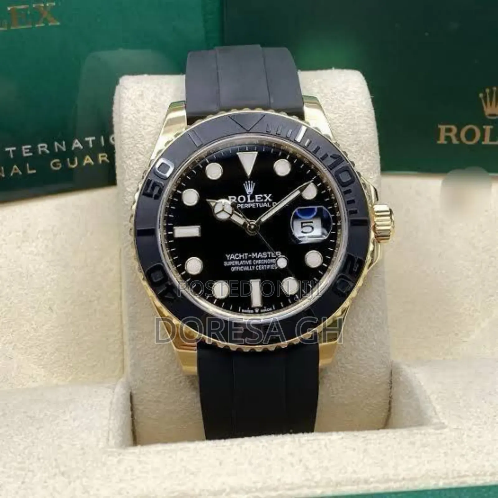 Rolex Yacht-master: Gold Nautical Prestige Timepiece|Refined Status