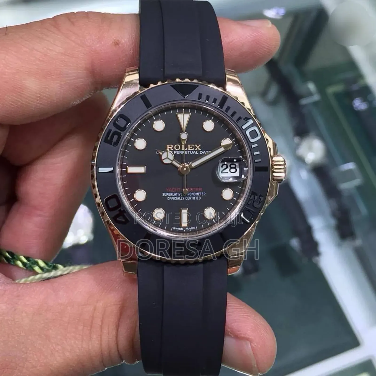 Rolex Yacht-master: Gold Nautical Prestige Timepiece|Refined Status