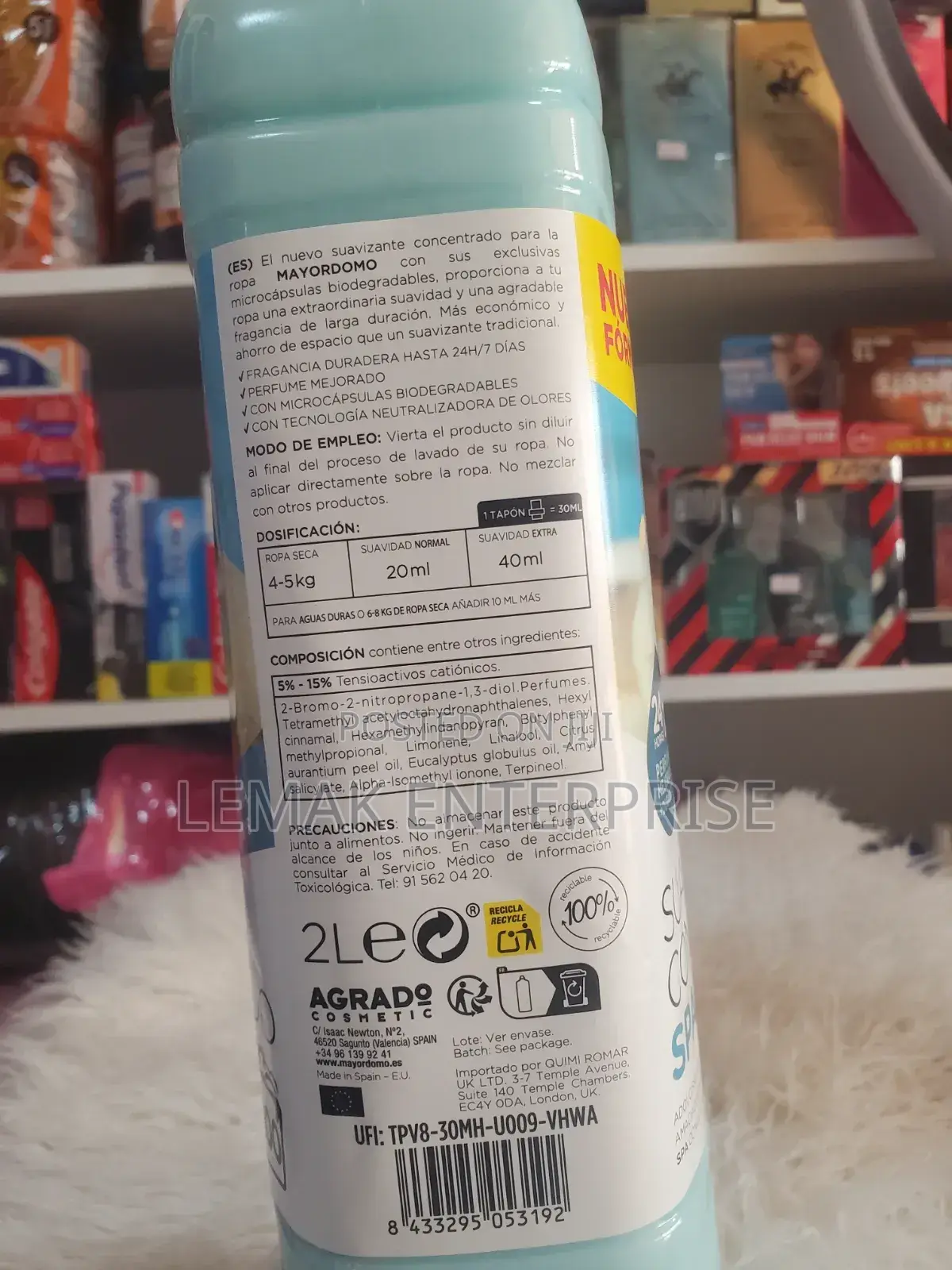 Spa Concentrated Softener