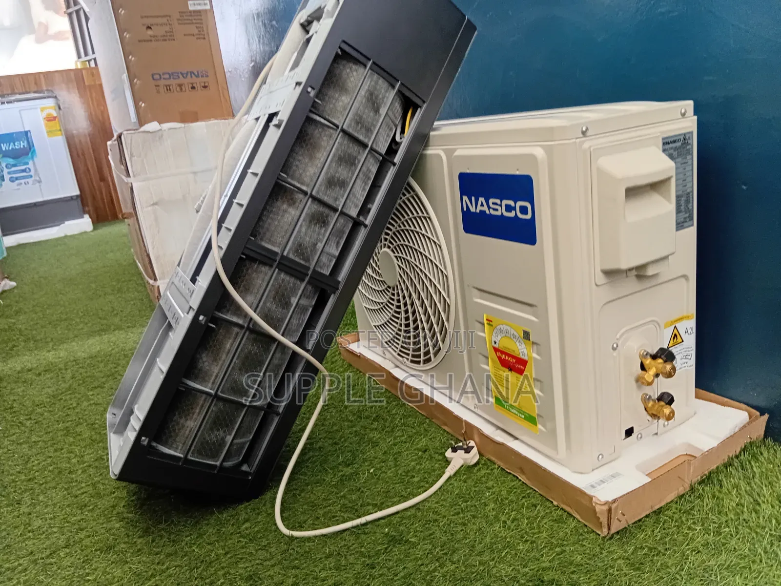 Nasco 1.5hp Mirror Air Conditioner – Style Meets Powerful Chill