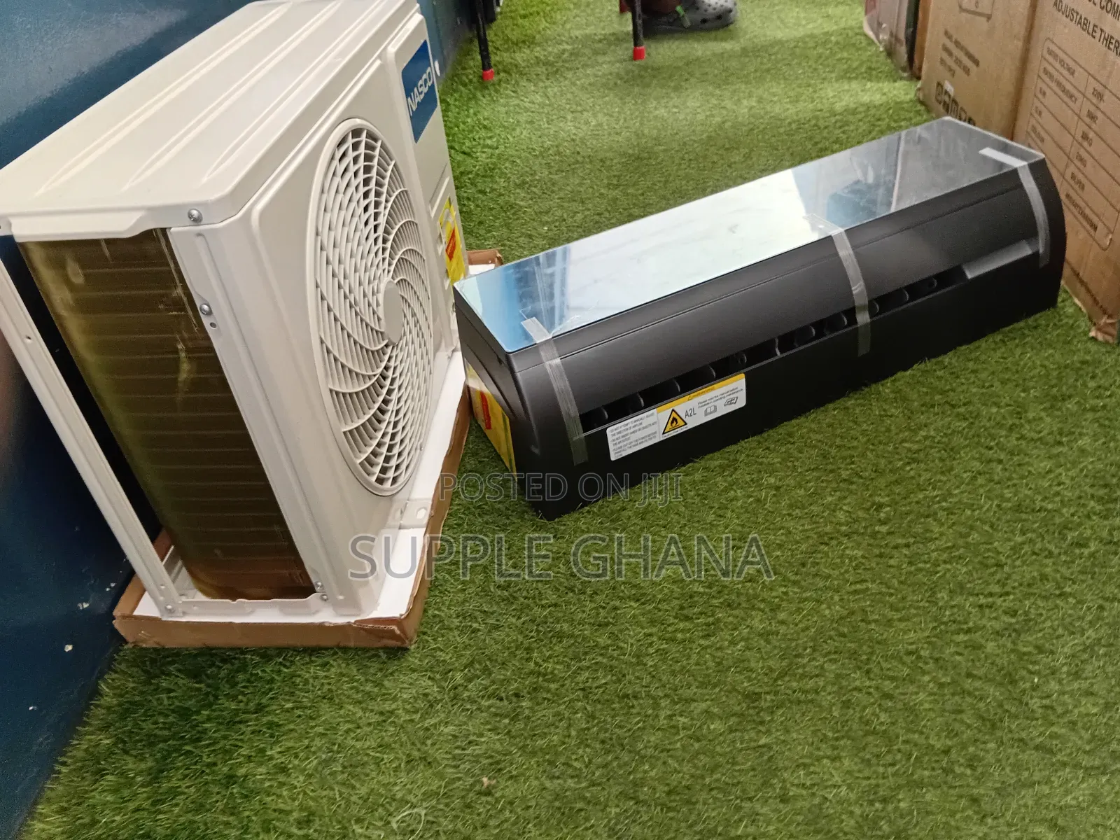 Nasco 1.5hp Mirror Air Conditioner – Reflective Beauty, Refreshing Air