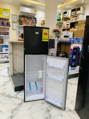 Grab the New Double Door Dark Grey Pearl Fridge