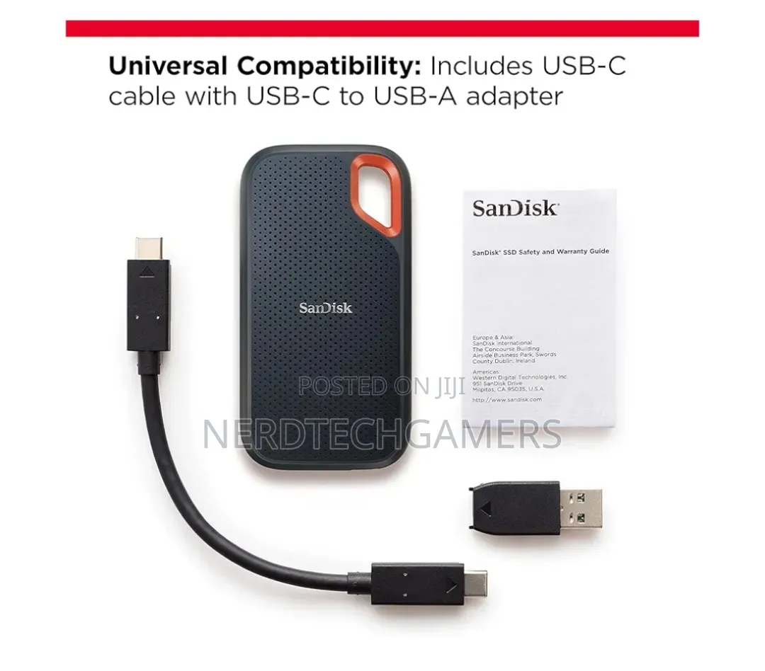 Sandisk Extreme Portable SSD 1tb