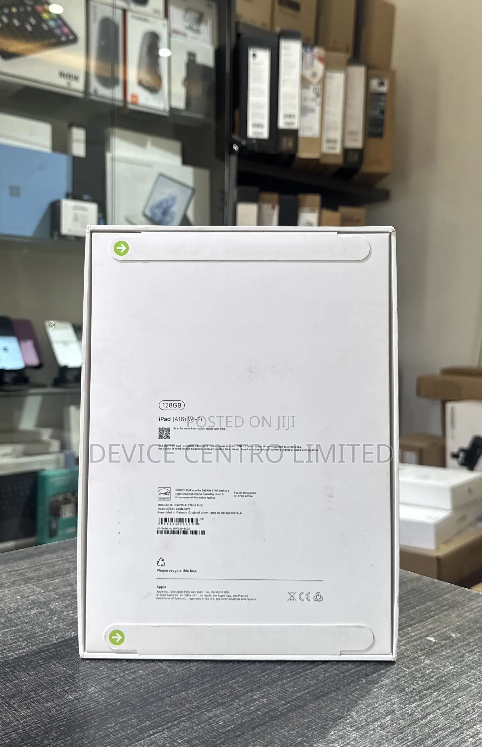 New Apple iPad (2025) 128 GB Pink