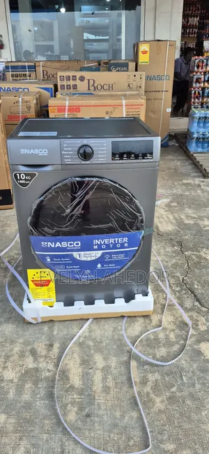 Nasco Gray Colour 10kg Washing Machine Full Automatic Brand New