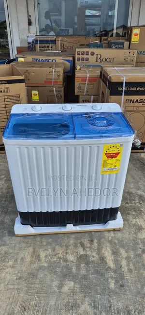 Nasco 10kg Twin Tab White Colour Available.For Cool Price