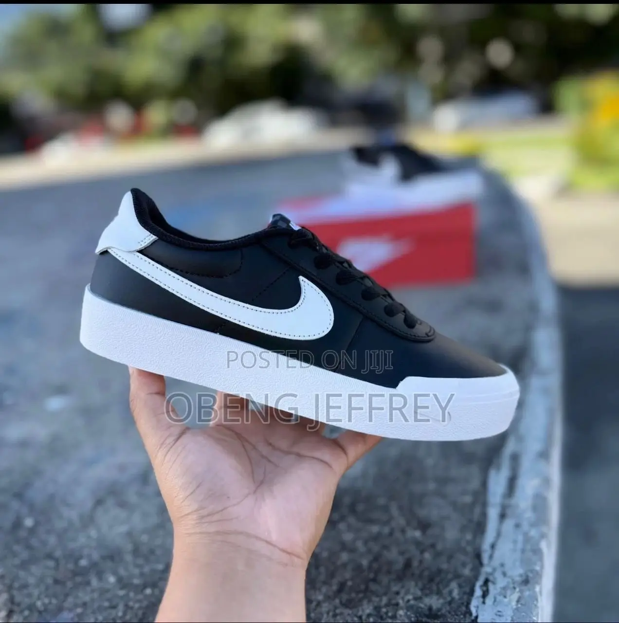 Original Nike Court Low Black/ White