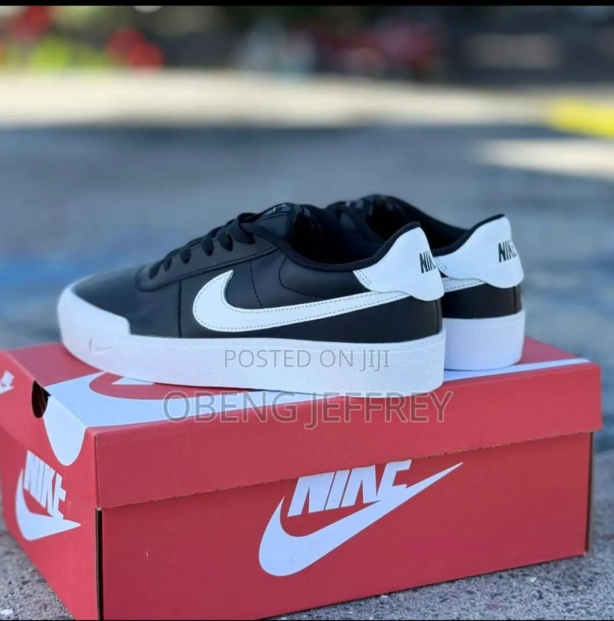 Original Nike Court Low Black/ White