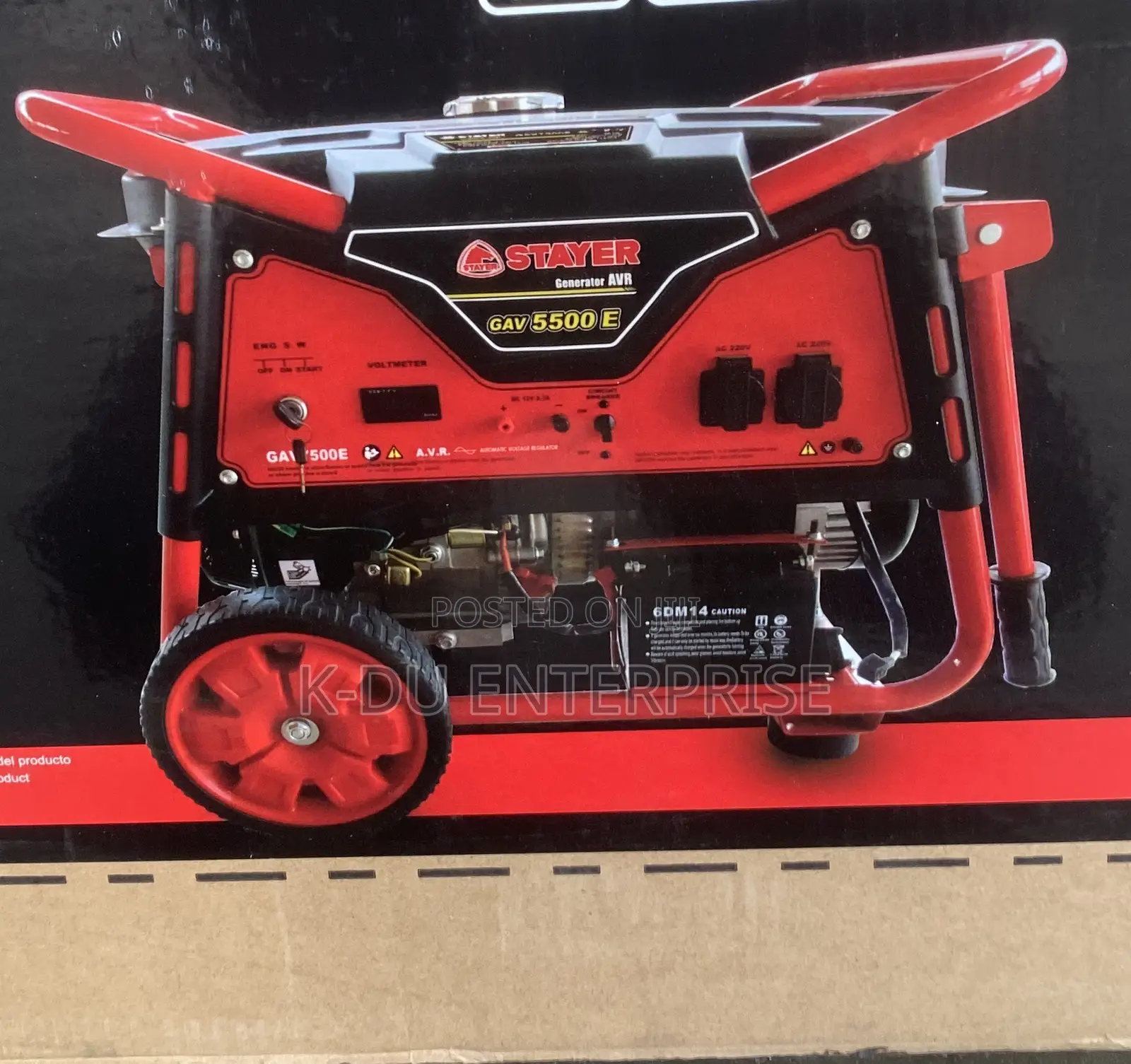 Gasoline Generator 5.5kva