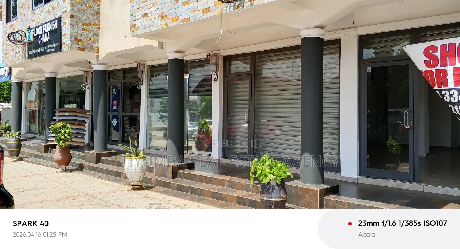 Double Shop for Rent .