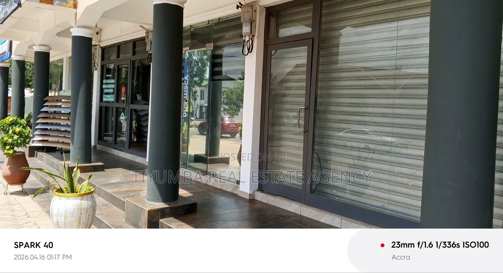 Double Shop for Rent .