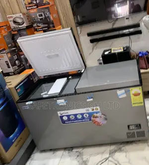 Secure Fast Pearl PCF-5310-6f 458l) Double-Door Chest Freezer