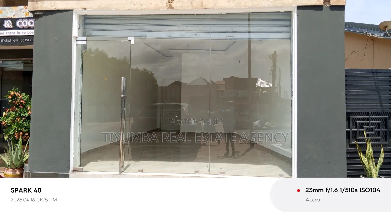 Single Shops for Rent.