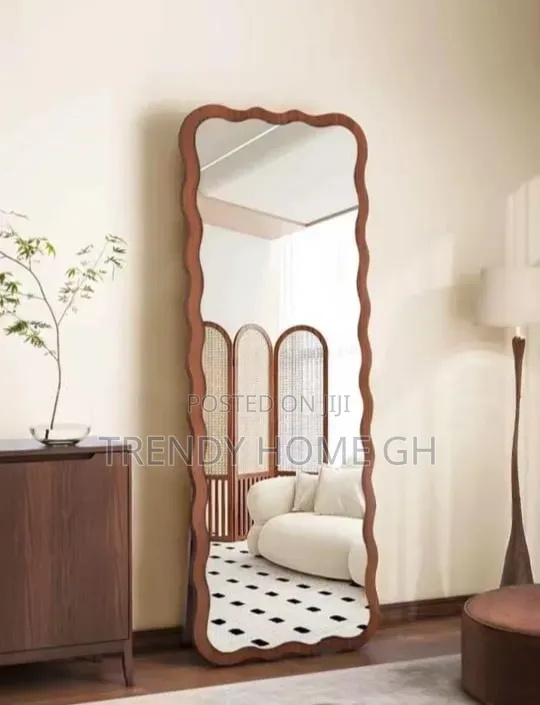 Standing Dressing Mirror Full Body View Elegant Design