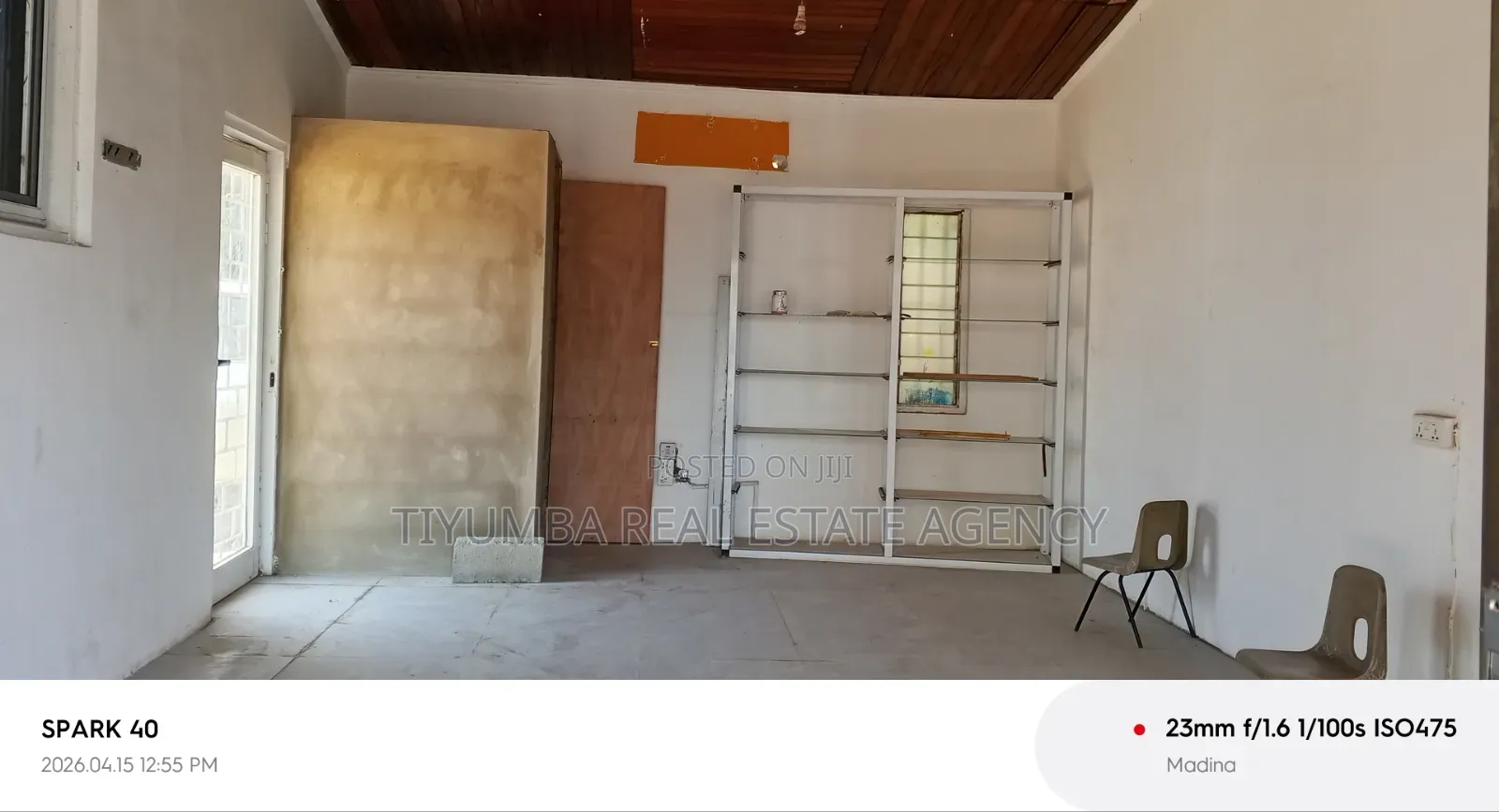2in1 Shop for Rent at Madina Market