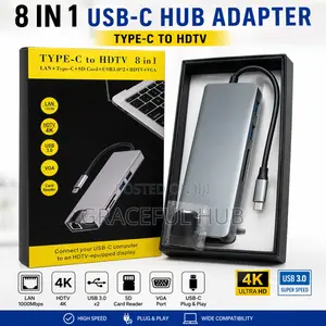 8in1 Type C to Hdmi Adapter