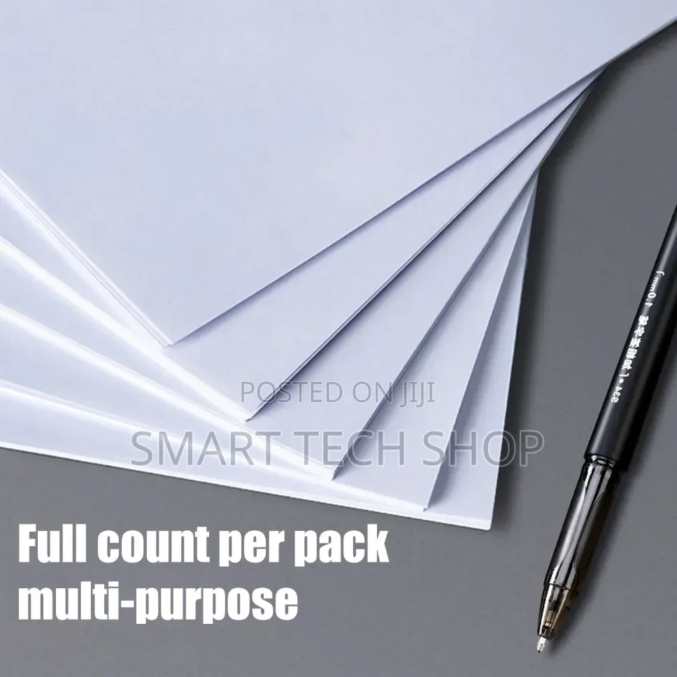High Quality A4 Paper for Print, Copy and Fax. 80gsm 100% Virgin Pulp