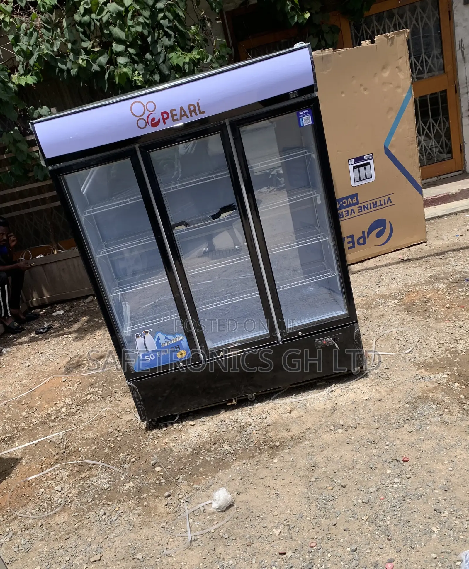 Choose New Pearl PVC-150 950 Liters 3 Doors Fridge