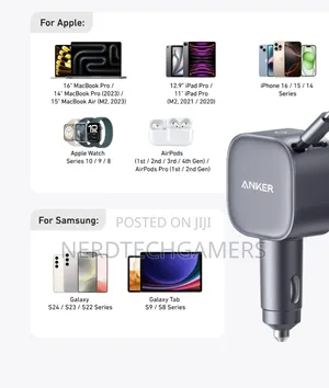 Anker Nano Car Charger (75w) Usb Port