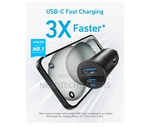 Anker Compact Ultra Car Charger (30w)