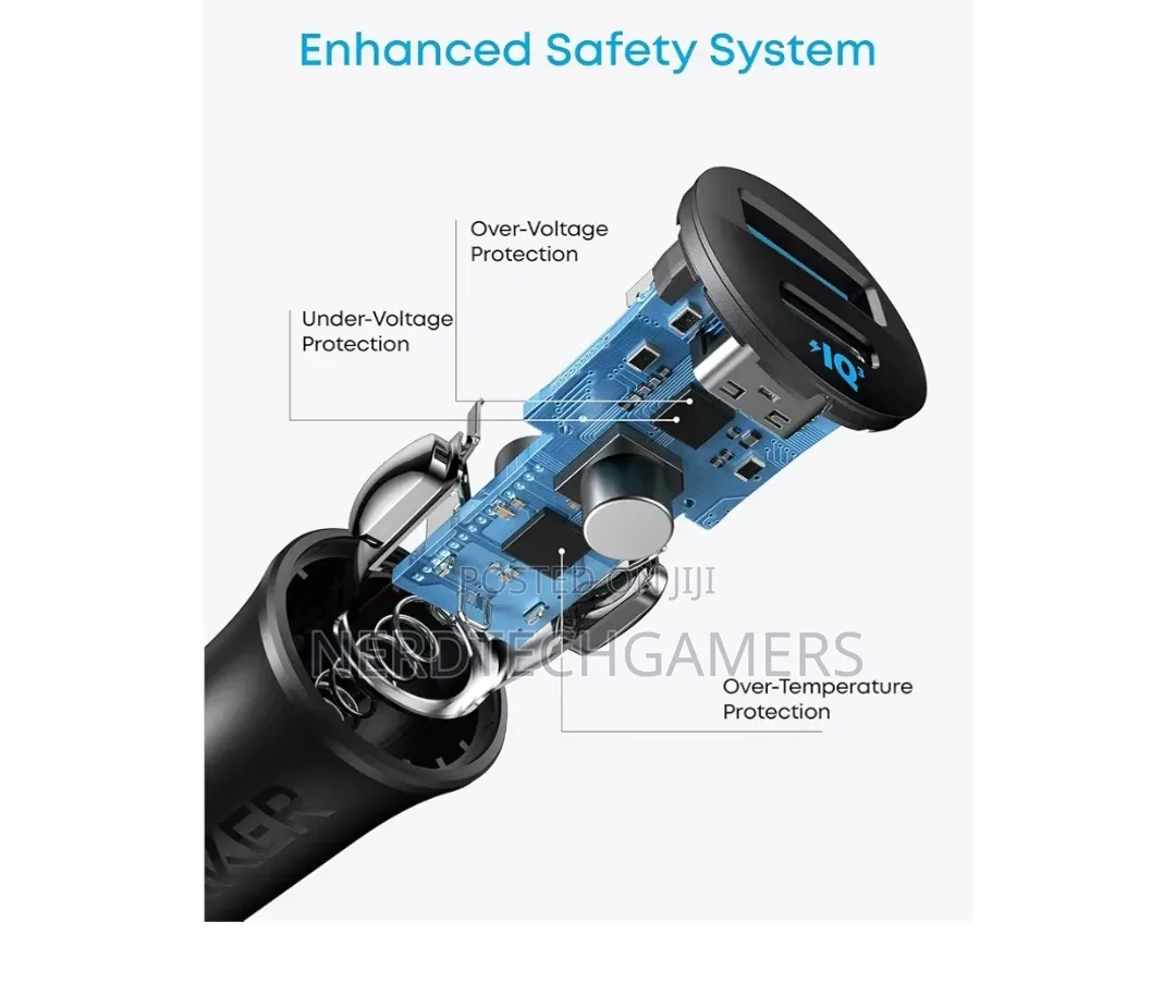 Anker Compact Ultra Car Charger (30w)