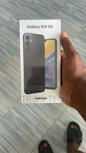 New Samsung Galaxy A15 5G 128 GB Black