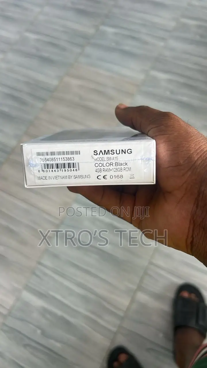 New Samsung Galaxy A15 5G 128 GB Black