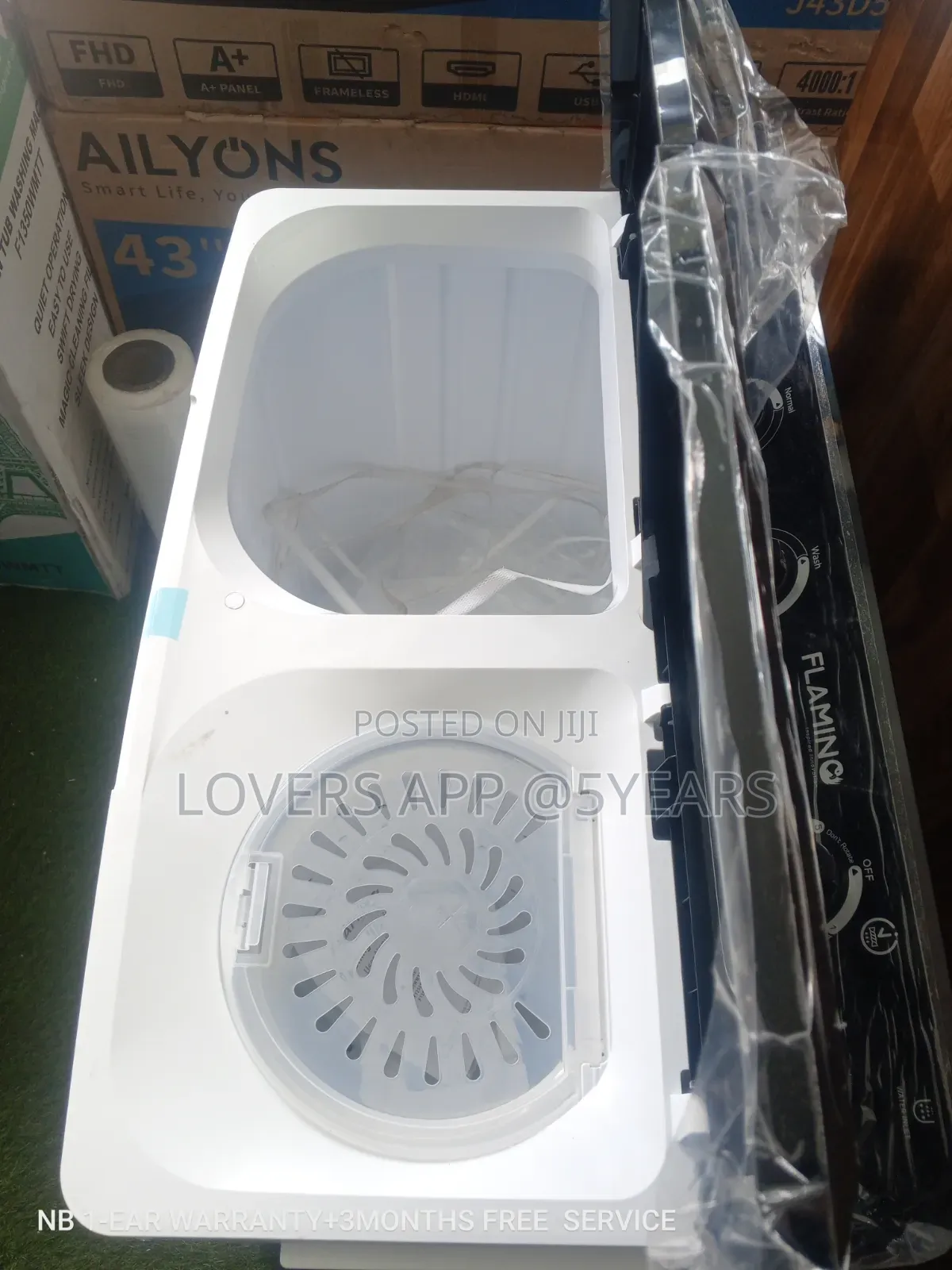 Flamino 12kg Washer ,Big Drum ,Better Results .
