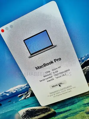 Laptop Apple MacBook Pro 2020 M1 8GB Apple M1 SSD 256GB