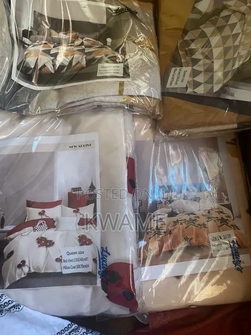 Pure Cotton Bedsheets All Sides