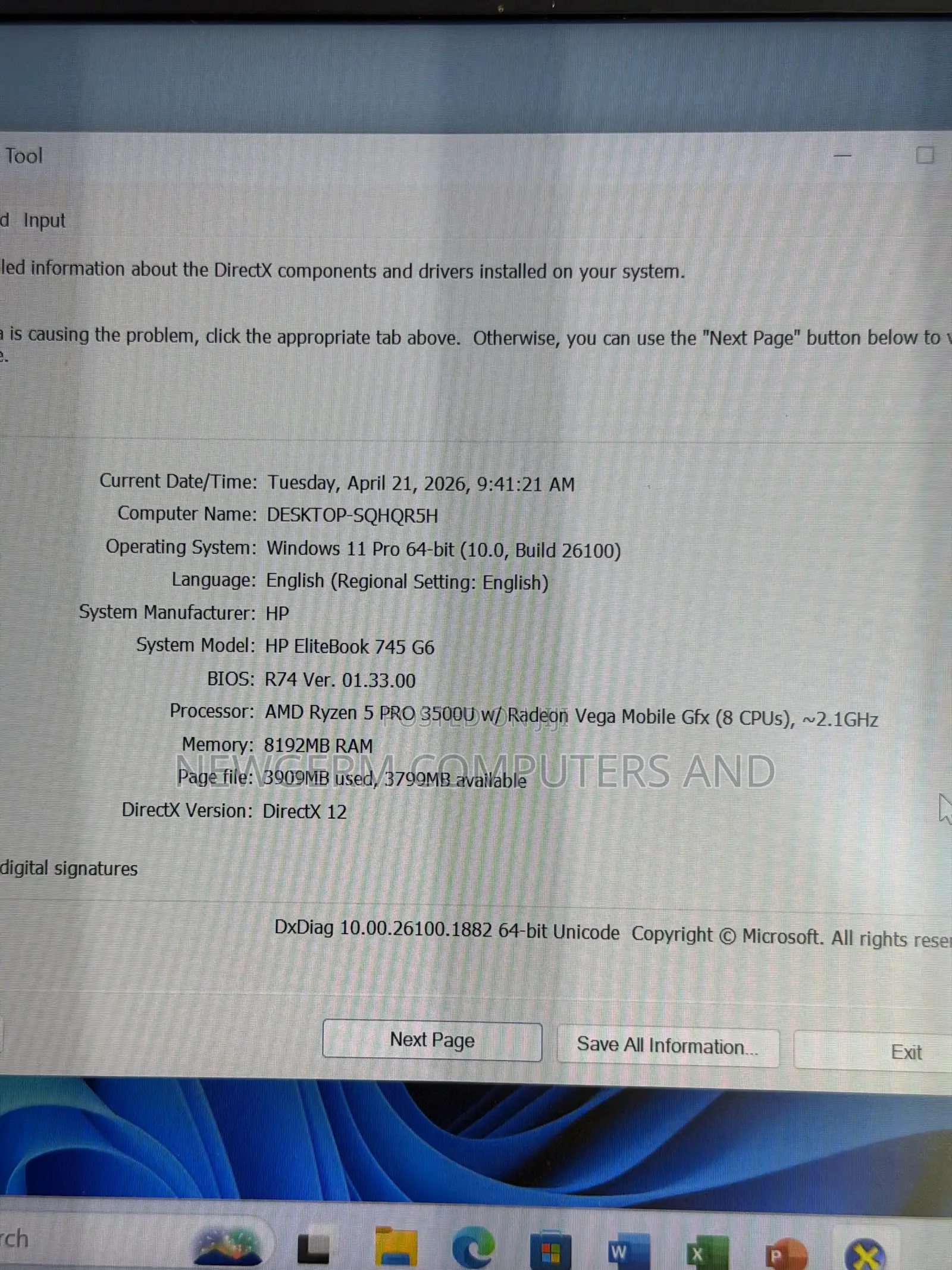 Laptop HP EliteBook 745 G6 8GB AMD Ryzen 5 SSD 256GB