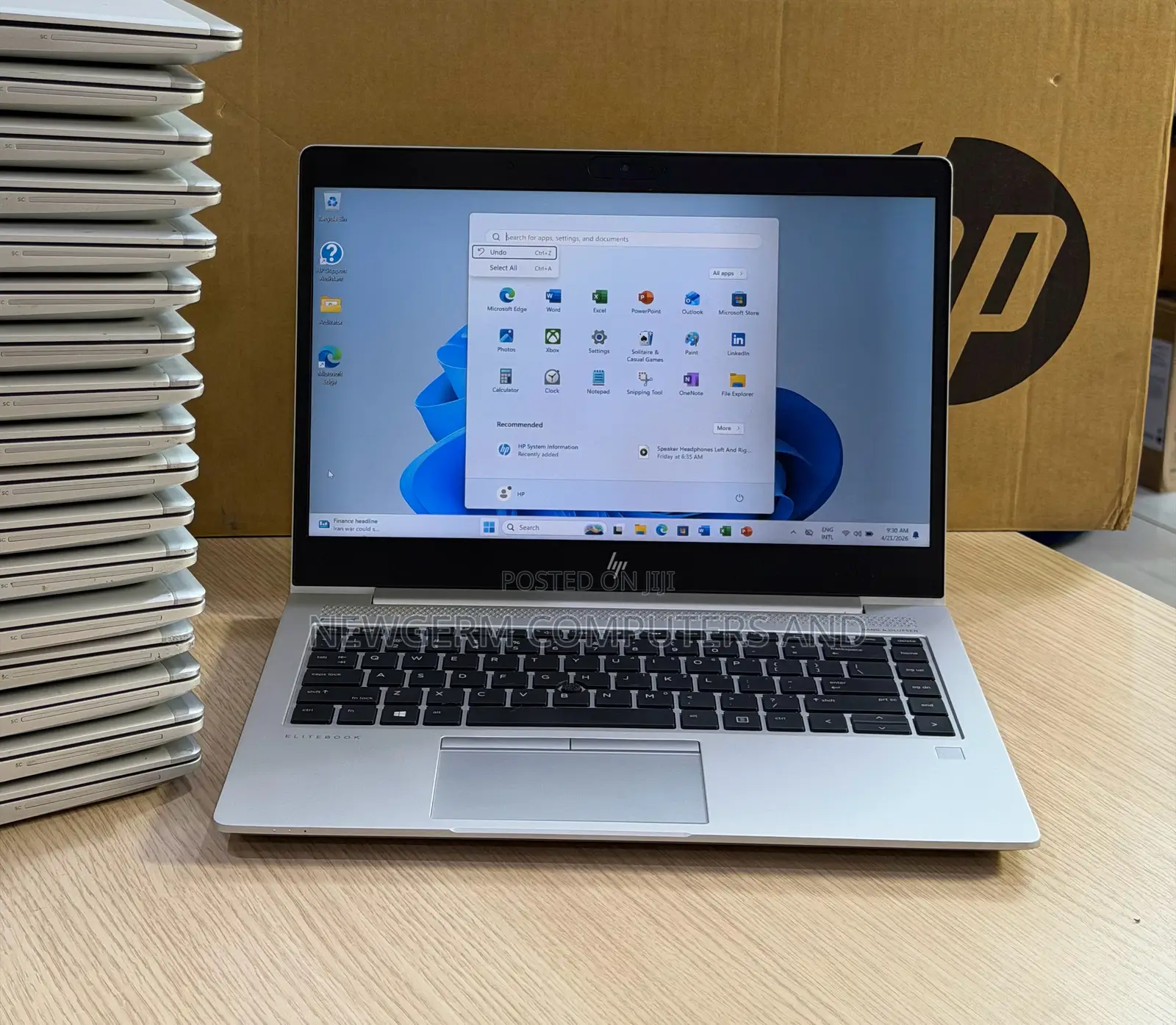 Laptop HP EliteBook 745 G6 8GB AMD Ryzen 5 SSD 256GB