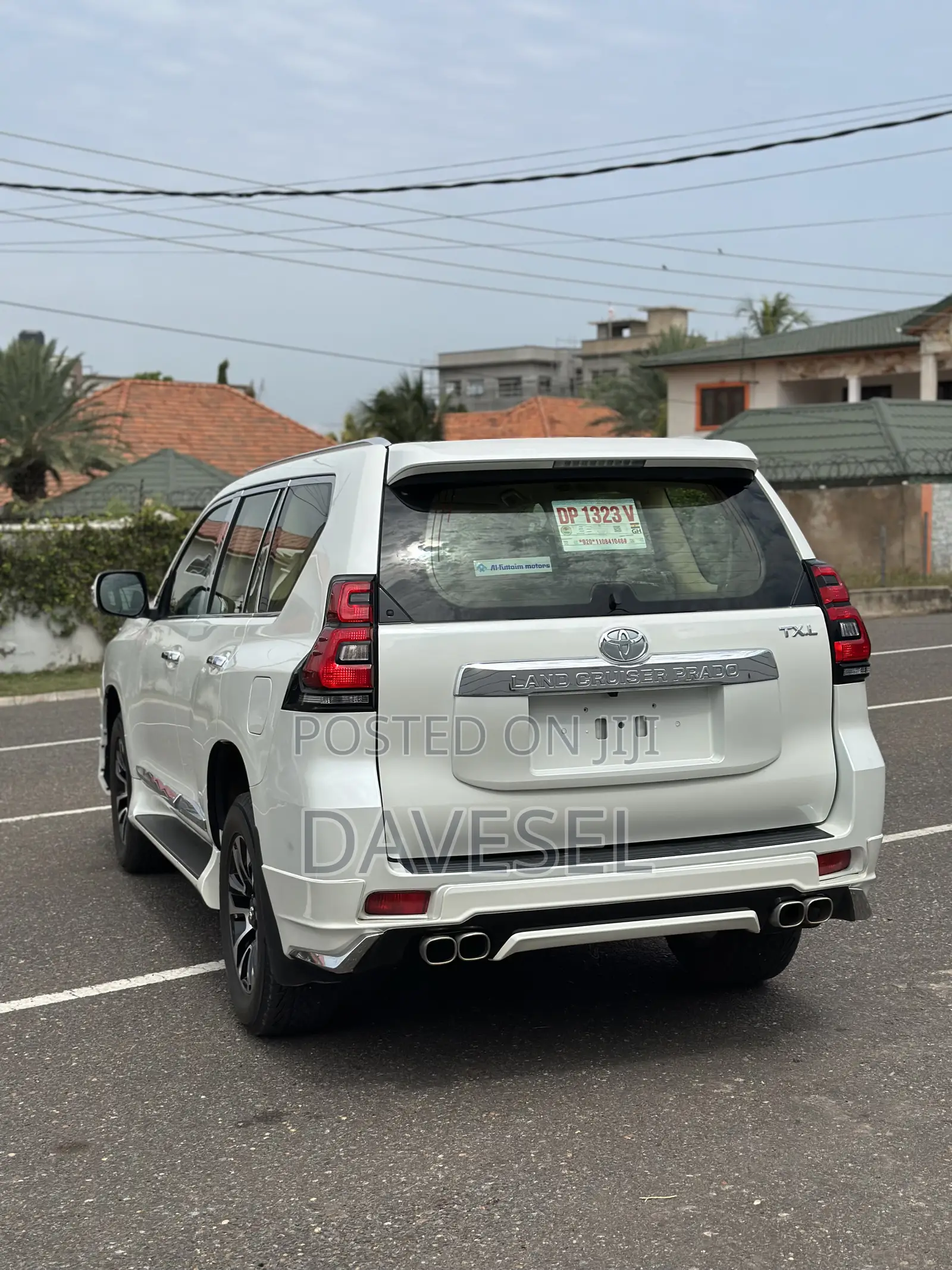 Toyota Land Cruiser Prado 2017 White
