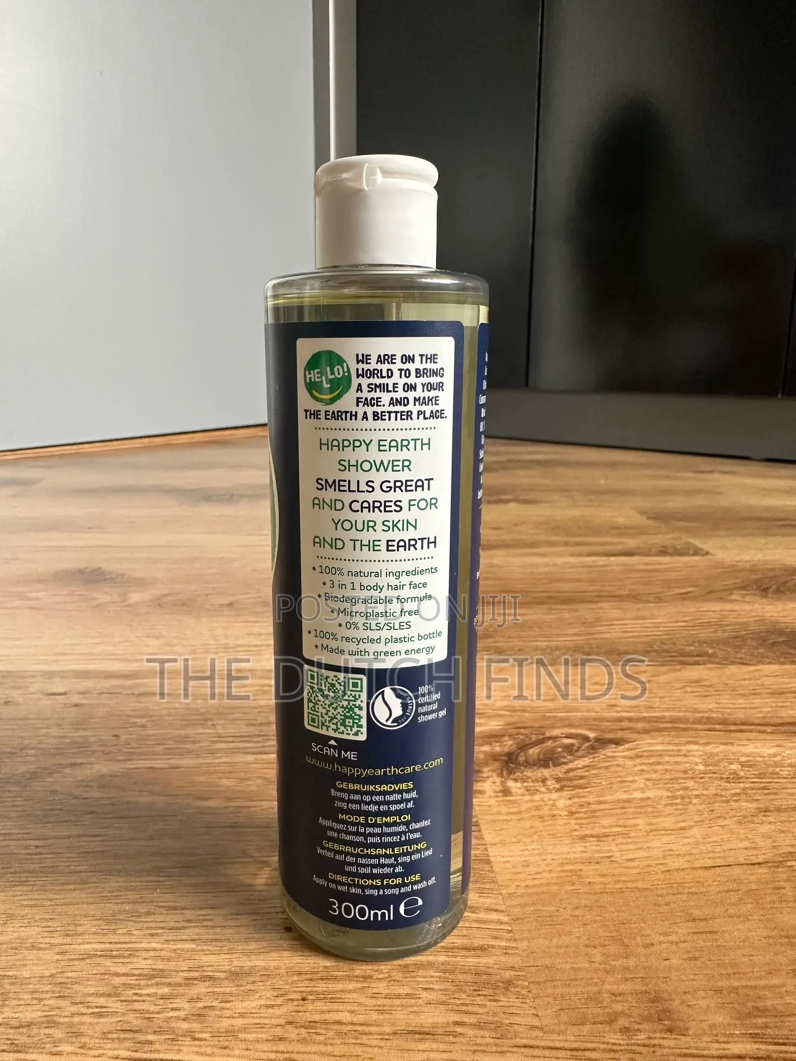 Fresh Eco Friendly  Happy Earth Natural Shower Gel